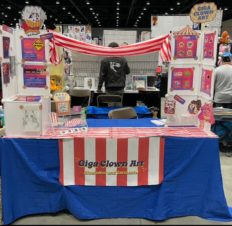 GalaxyCon booth